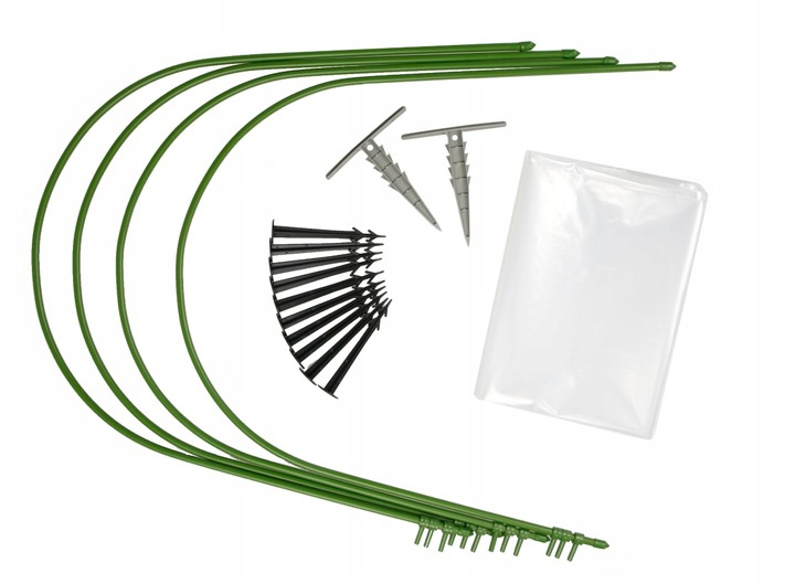 Fóliovník - tunel pro pěstování zeleniny 6x1,8m