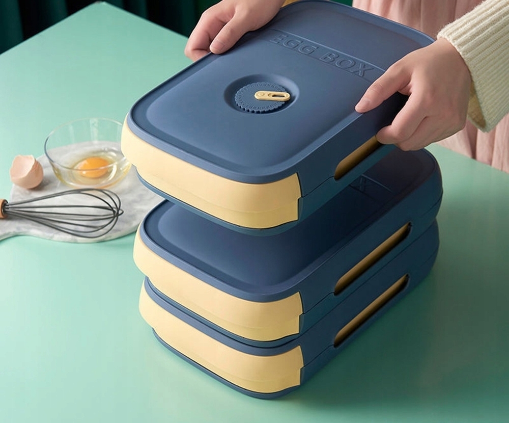 Plastový zásobník na uskladnění vajec box na vajíčka