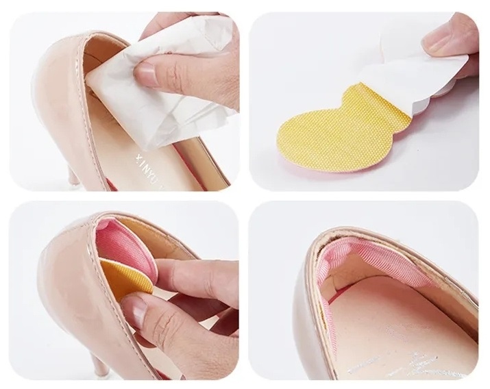 Samolepící patěnky chrániče pat do bot vložky