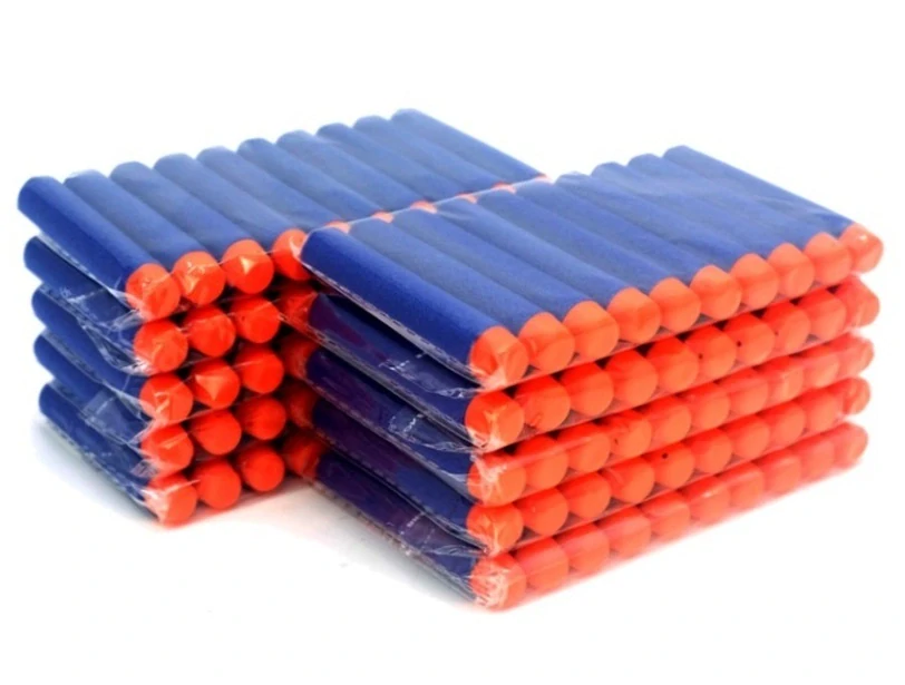 100 kusu náhradní šipky náboje pro Nerf Elite