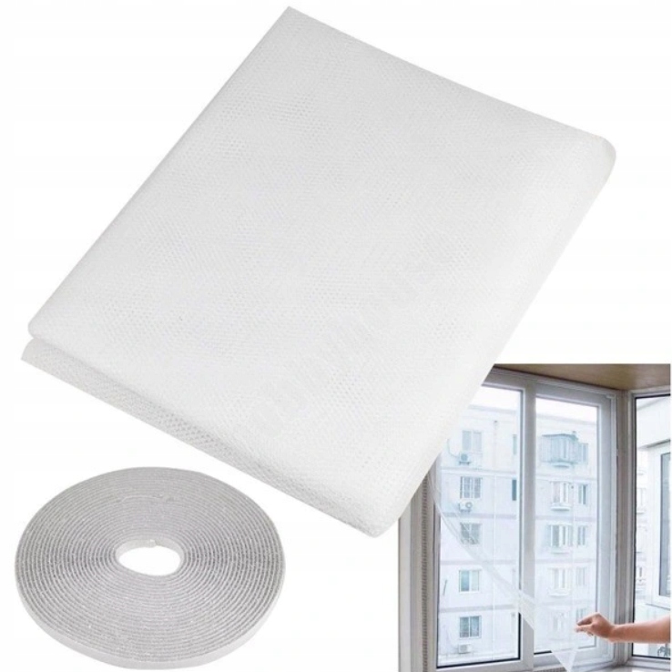 Moskytiera okenní síť proti hmyzu 130x150cm