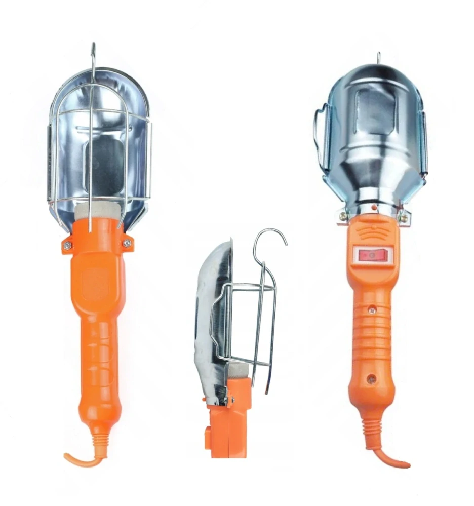 Lampa dílenská montážní s háčkem kabel 10 metrů