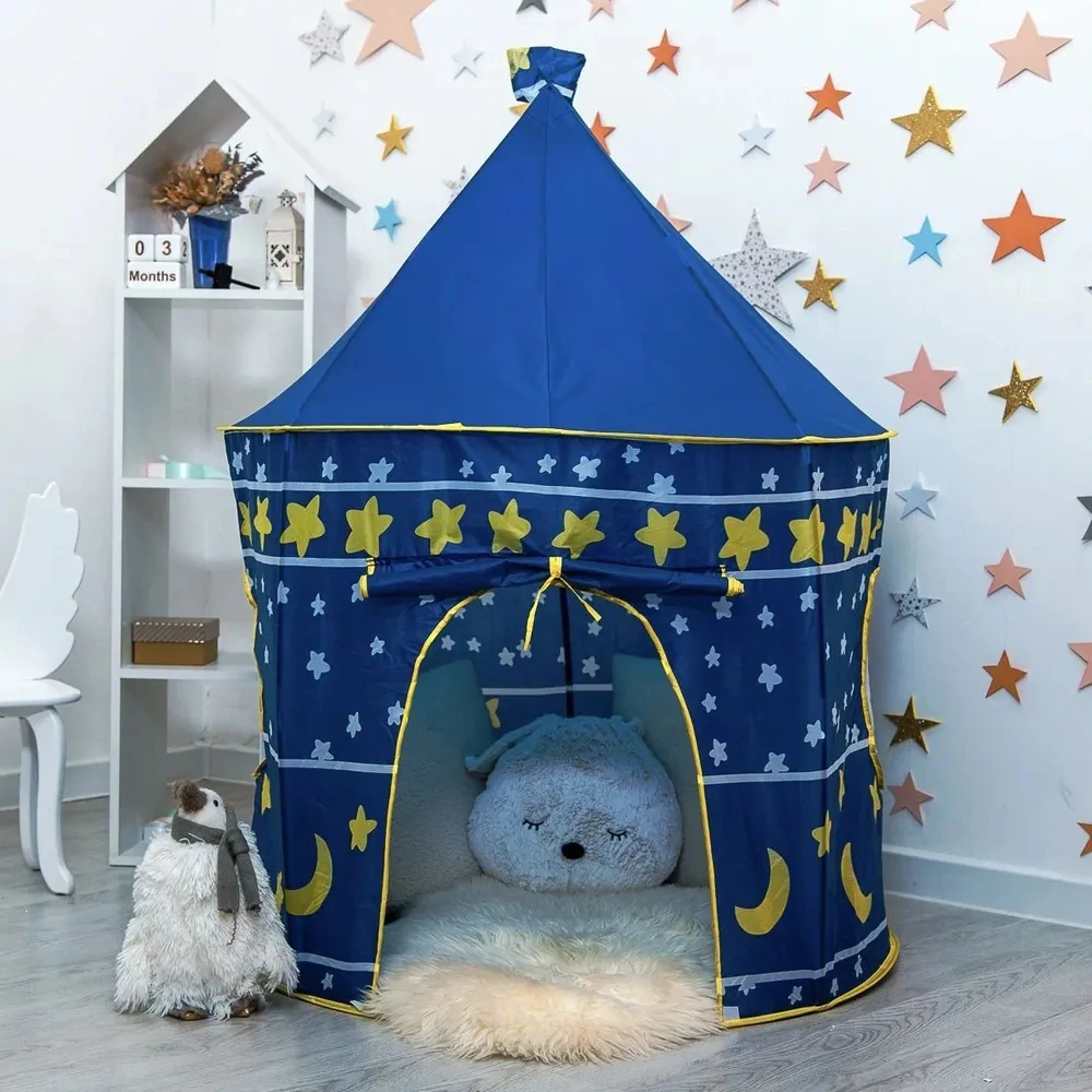 Dětský stan iglú děti zahradní domek stanek palác modry