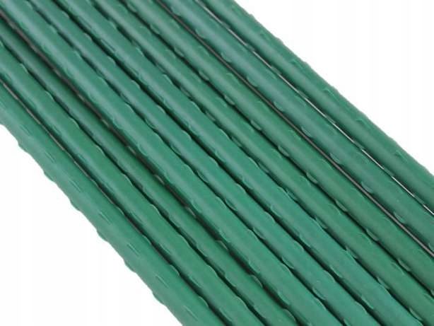 Kovová tyčka 11mm se šroubením k rostlinám podpěra 60cm