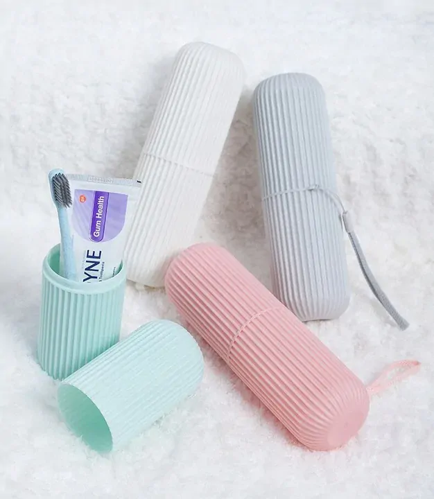 Přenosné cestovní pouzdro na zubní pastu a kartáček