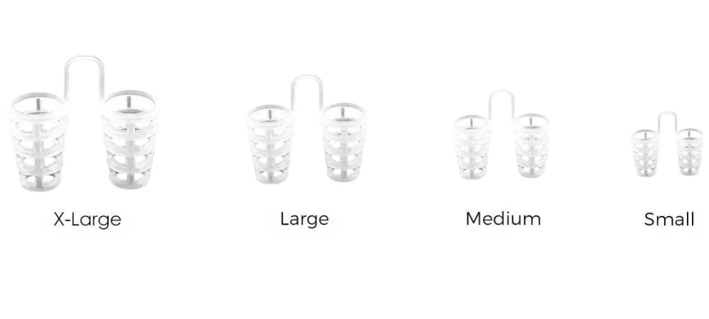 Nosní chránič pomůcka proti chrápání na spaní 4ks