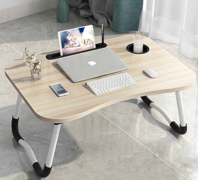 Skládací stolek na notebook k posteli stojan
