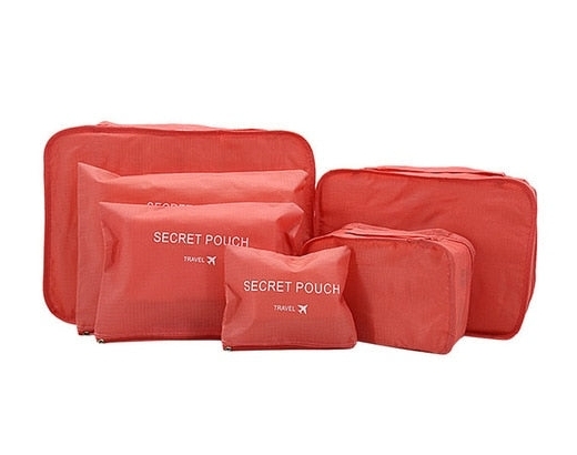 Turistický cestovní organizér na kufr do letadla 6 prvků