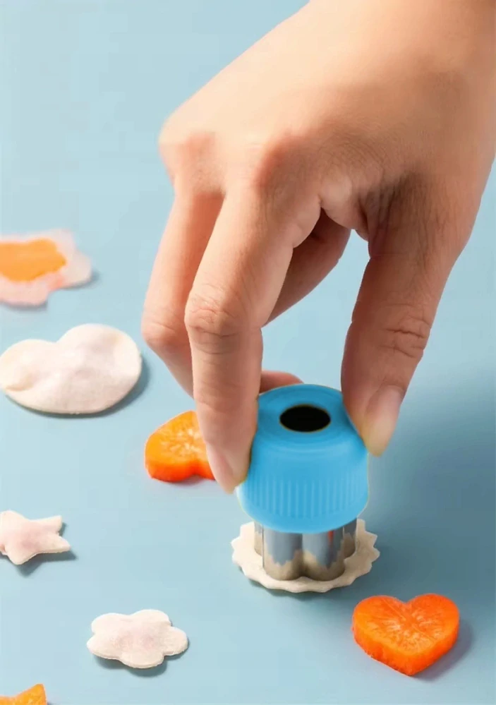 Formy na zdobení dortů vykrajovátka na ovoce cukroví 6 ks