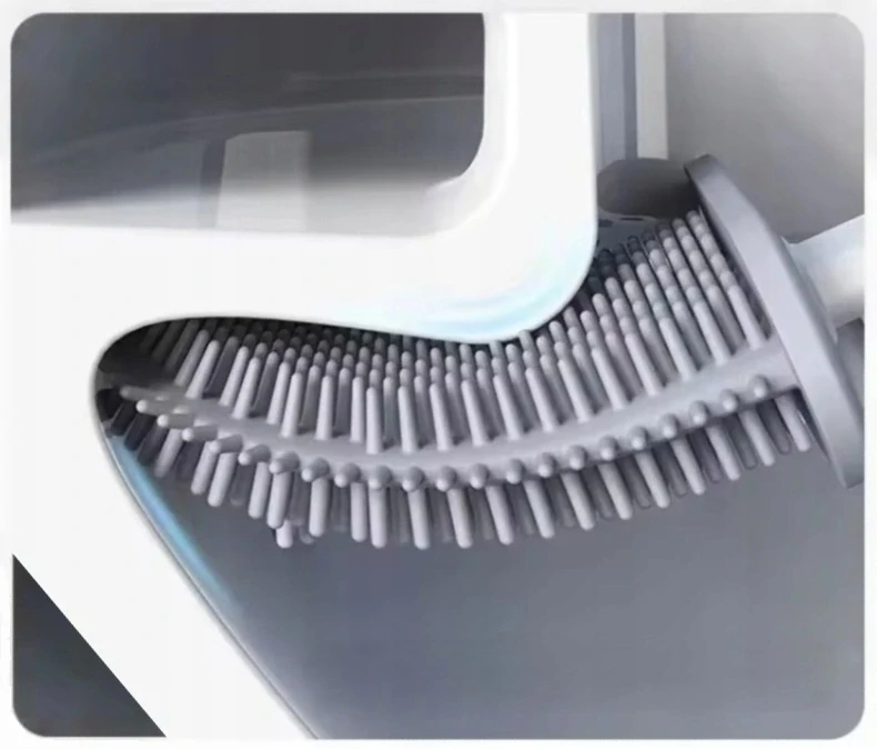 Silikonový kartáč na WC flexibilní antibakteriální štětka