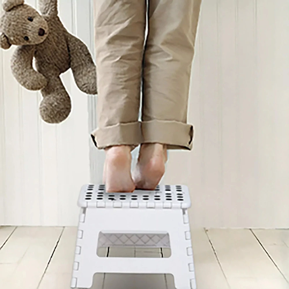 Taburet skládací schůdek stolička pevná židle 22 cm