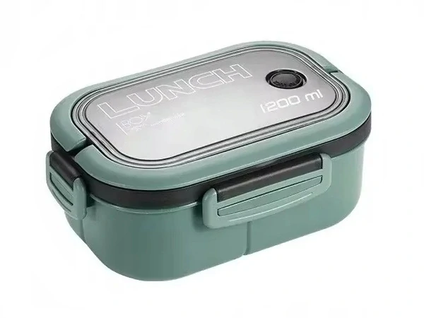 Nosič na jídlo s přihrádkami obědový svačinový box 1200 ml