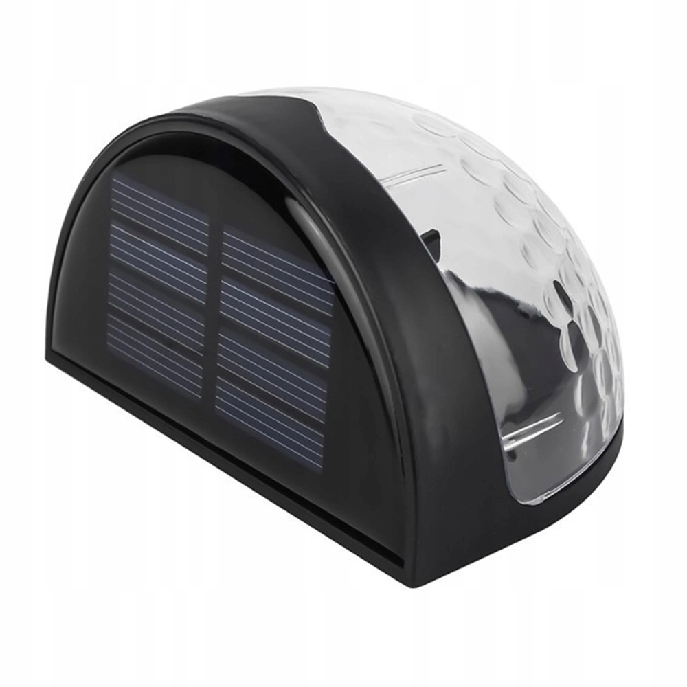 Nástěnné zahradní solární LED svítidlo na fasádu 4 ks, teplá bílá