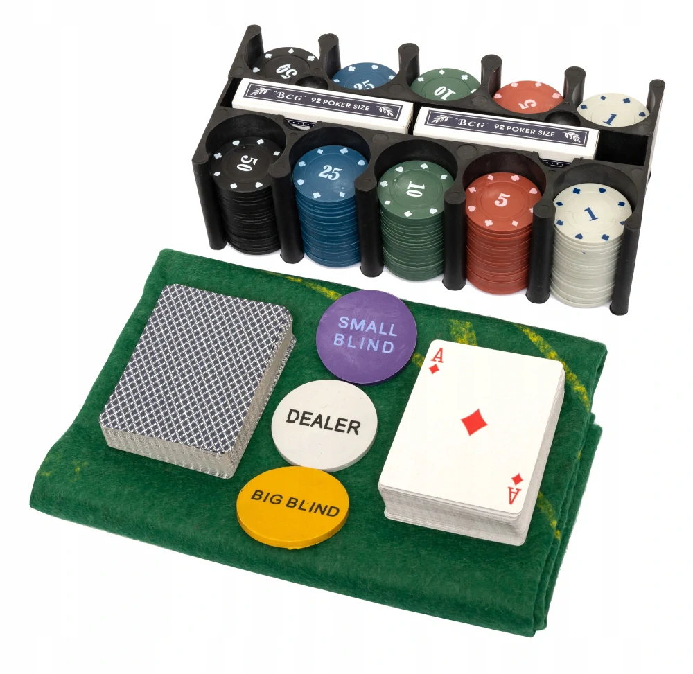 Sestava pro poker texas black jack 200 kusu žetonů