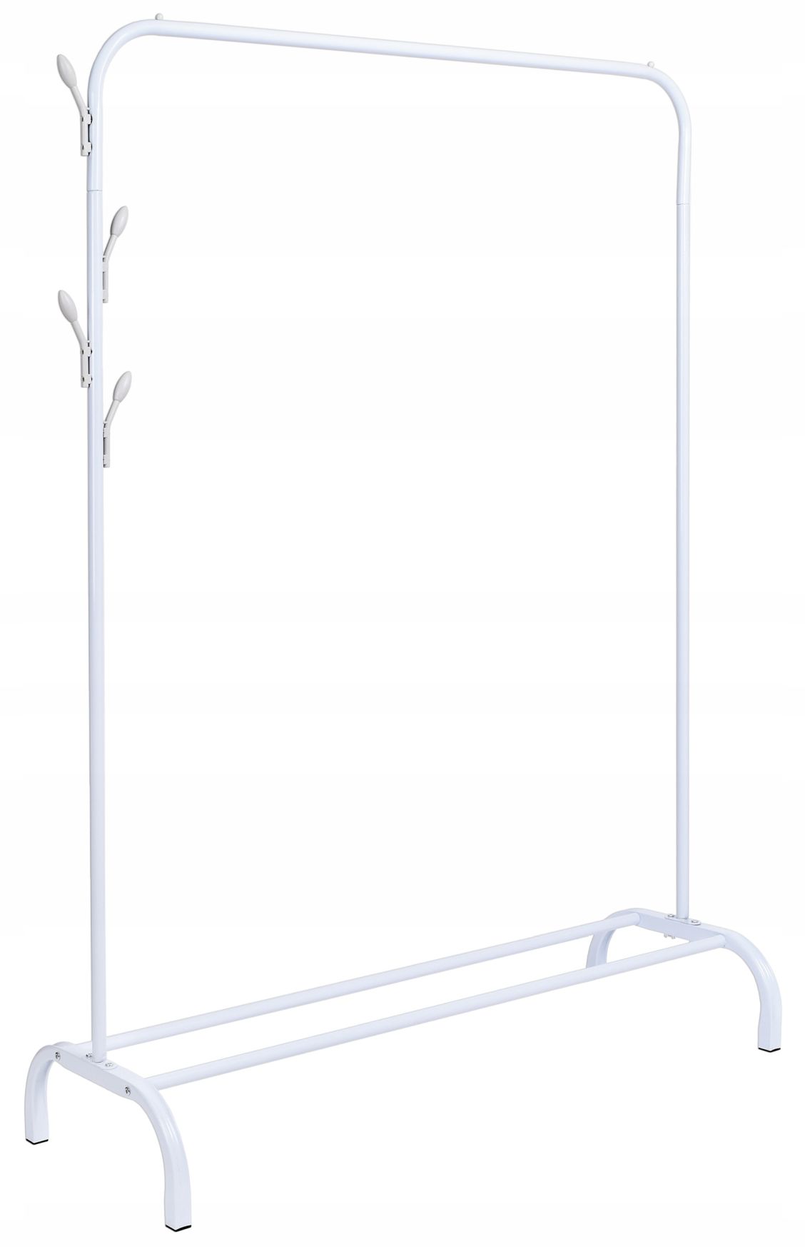 Stojan podlahový věšák na oblečení a polička obuv