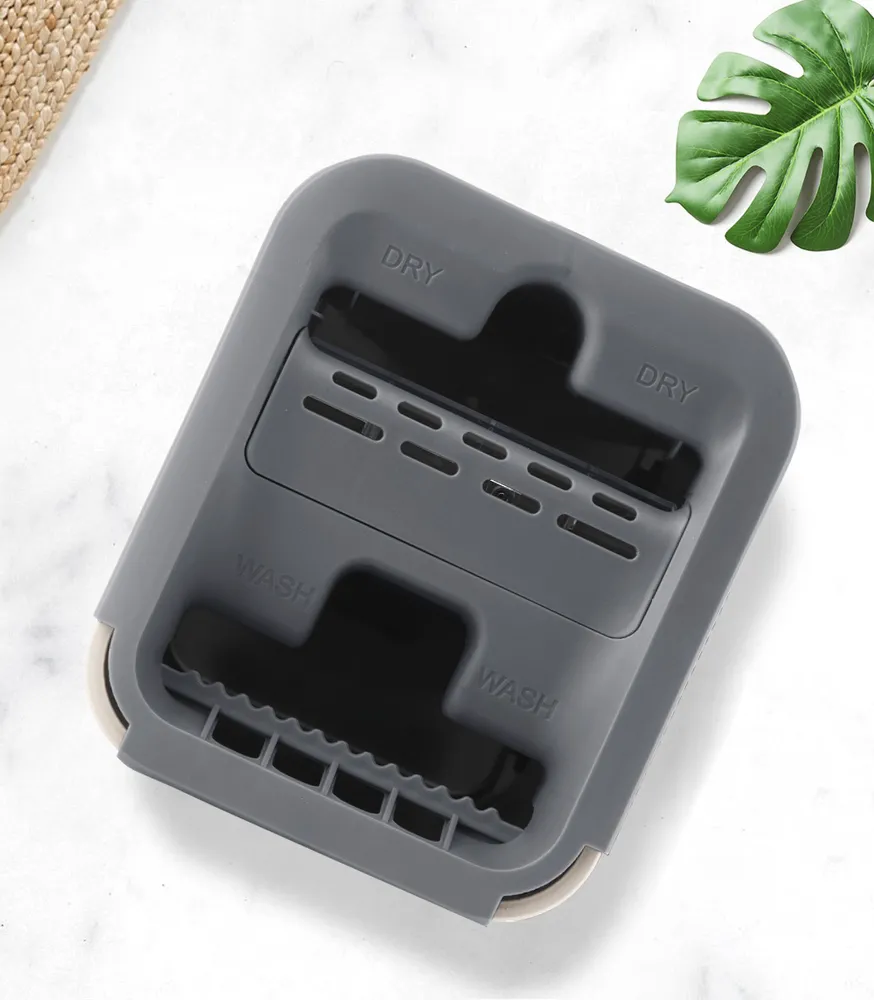 Sada na mytí podlahy mop + kbelík + 2 podložky CLEAN