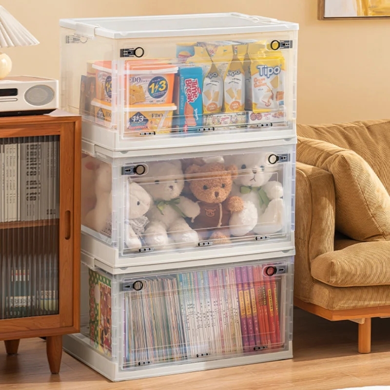 Skládací plastový box organizér modulární skříňka kolečká