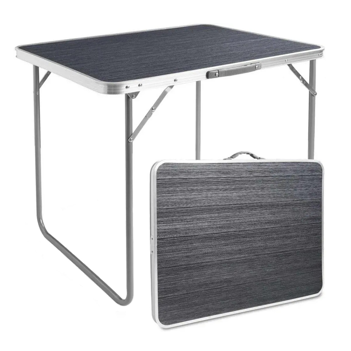 Piknikový stul kempingový skládací stolek turistický 80x60x70