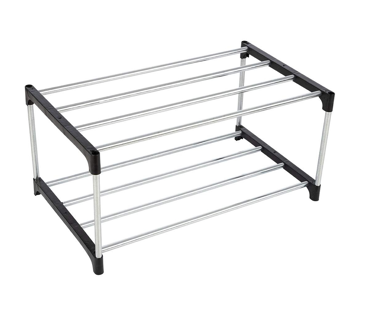 Police a botník stabilní lehký stojan na boty 21 cm