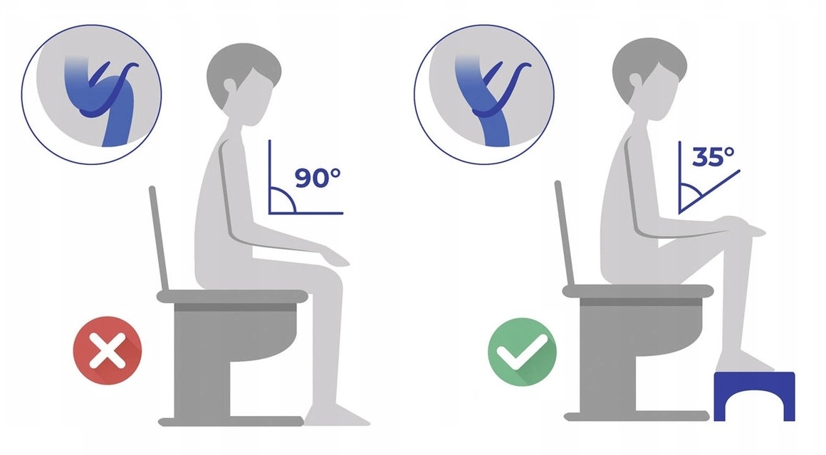 Stolička k toaletě podnožka podstavec k toaletě na WC