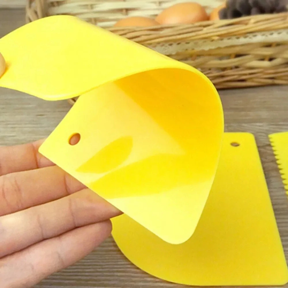 Cukrářská stěrka na zdobení dortů sada 3 kusů