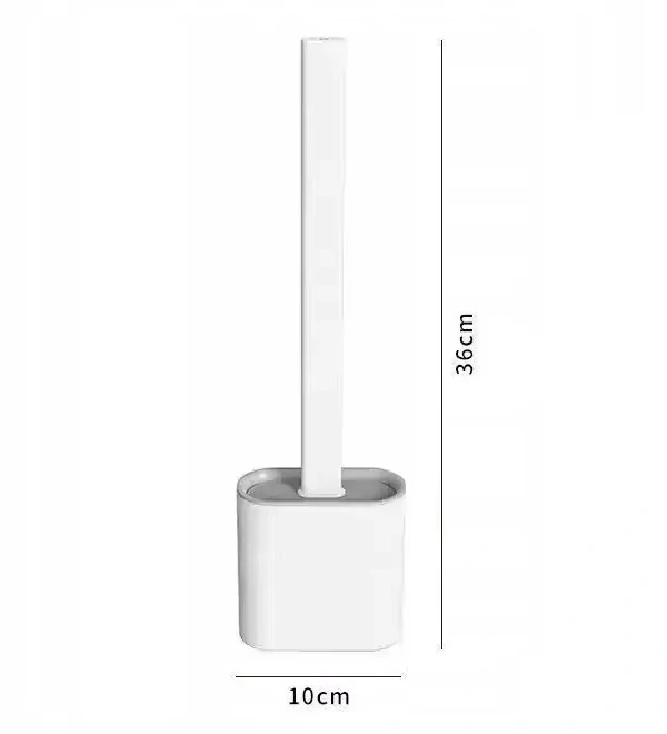 Silikonový kartáč na WC flexibilní antibakteriální štětka