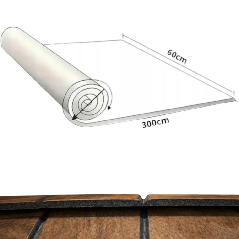 Samolepicí 3D tapeta lamely imitace dřeva dekorativní obklad na stěnu 60 × 300 cm