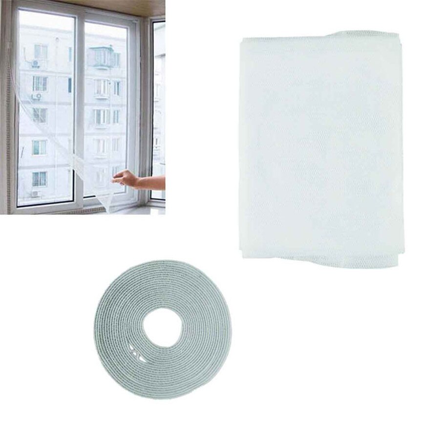 Moskytiera okenní síť proti hmyzu 130x150cm