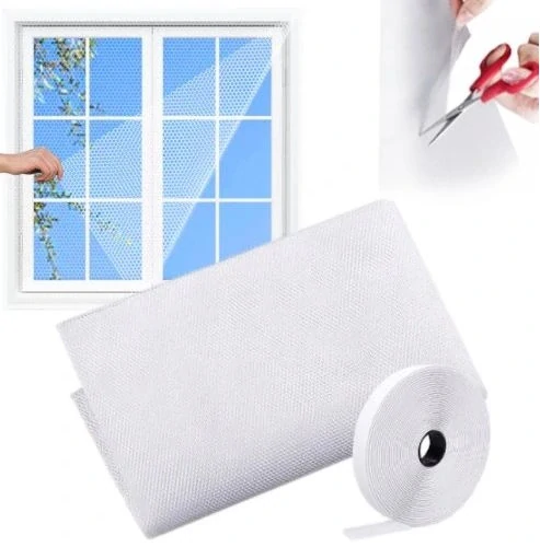 Moskytiera okenní síť proti hmyzu 180cm x 150 cm