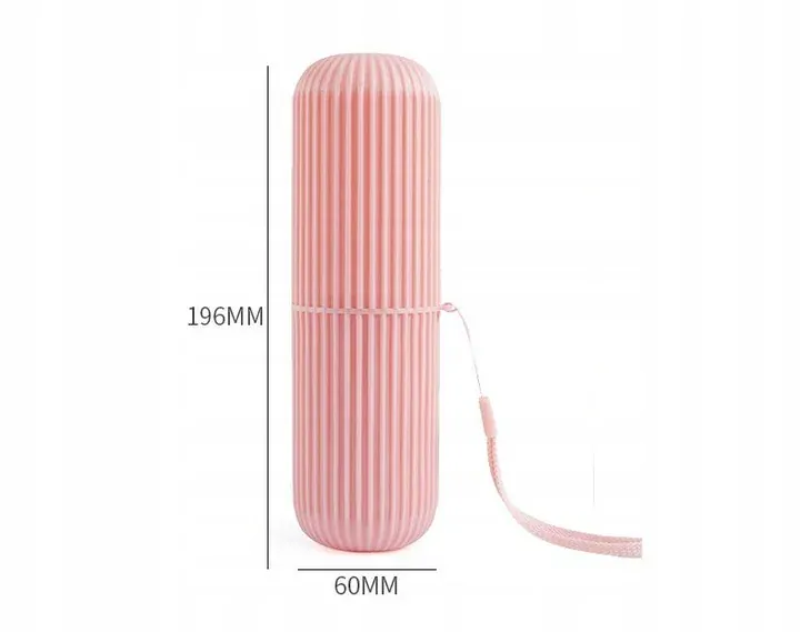 Přenosné cestovní pouzdro na zubní pastu a kartáček