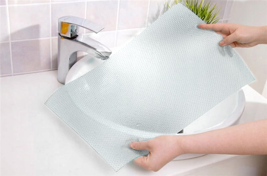 4x antibakteriální a protiplísňová podložka do lednice