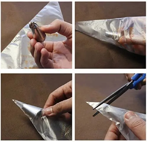 Jednorázové zdobící cukrářské sáčky 100 ks