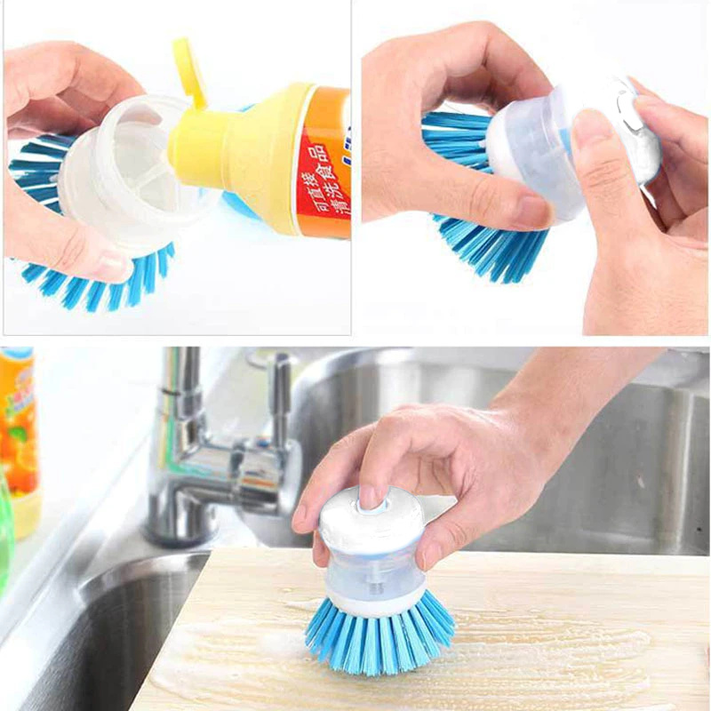 Kartáč na nádobí s dávkovačem