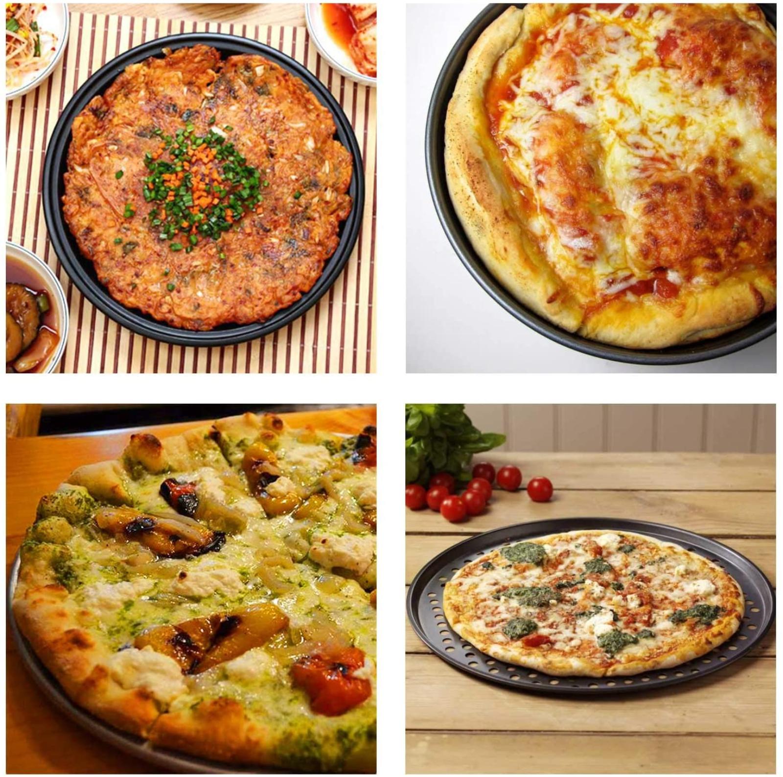 Lopata na pizzu ocelová kulatá 30cm