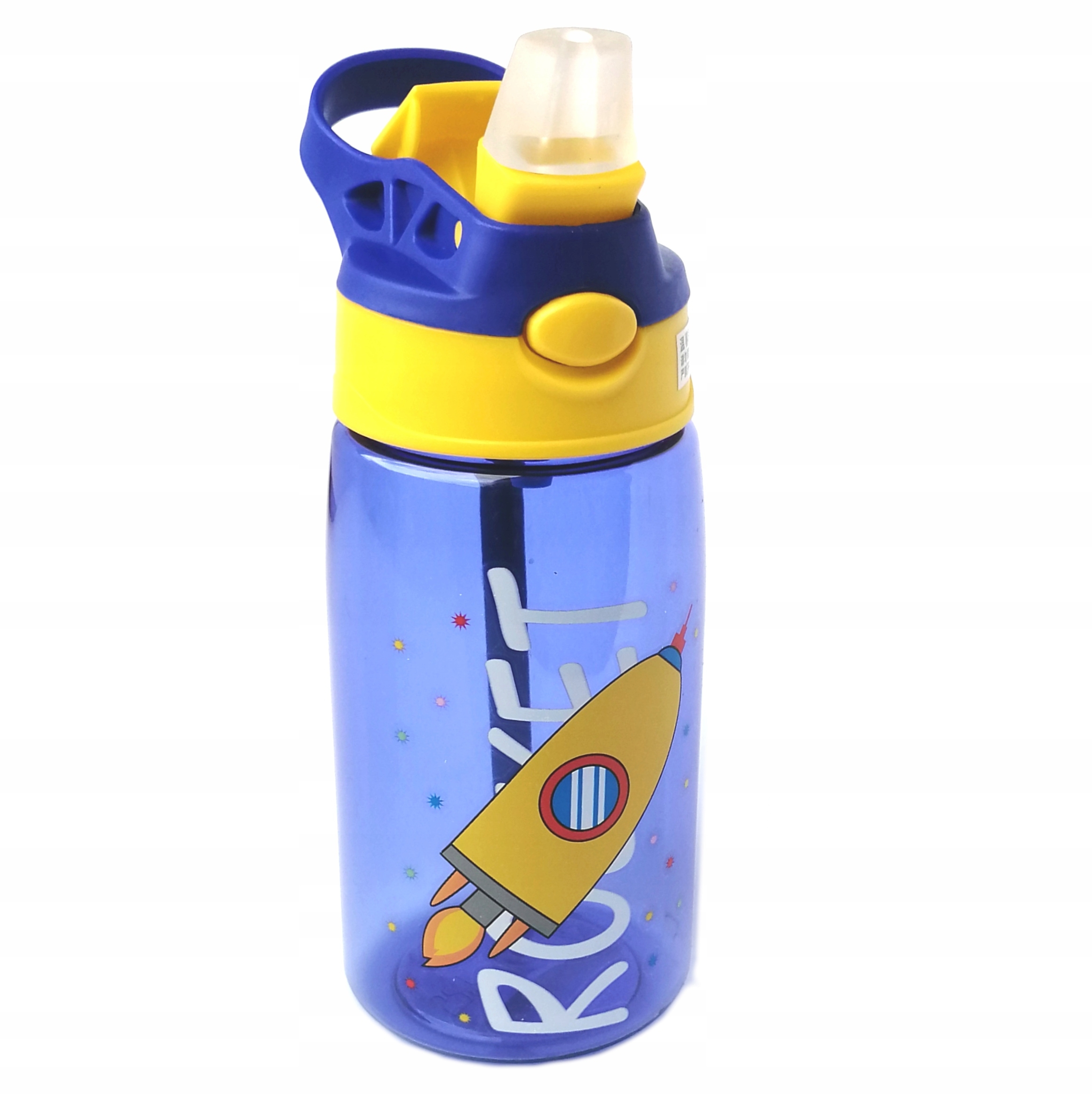 Dětská láhev na vodu 480 ml s brčkem pro děti