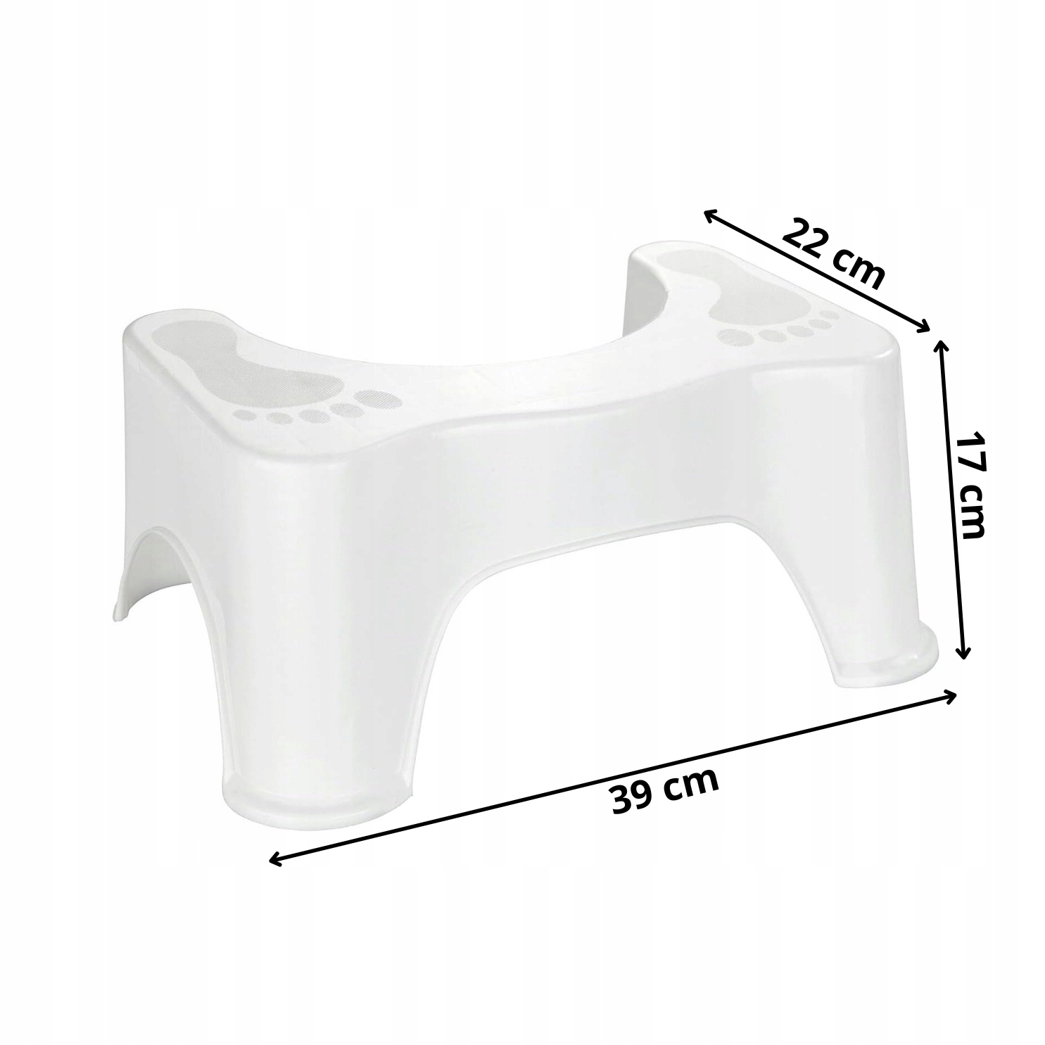 Stolička k toaletě podnožka podstavec k toaletě na WC