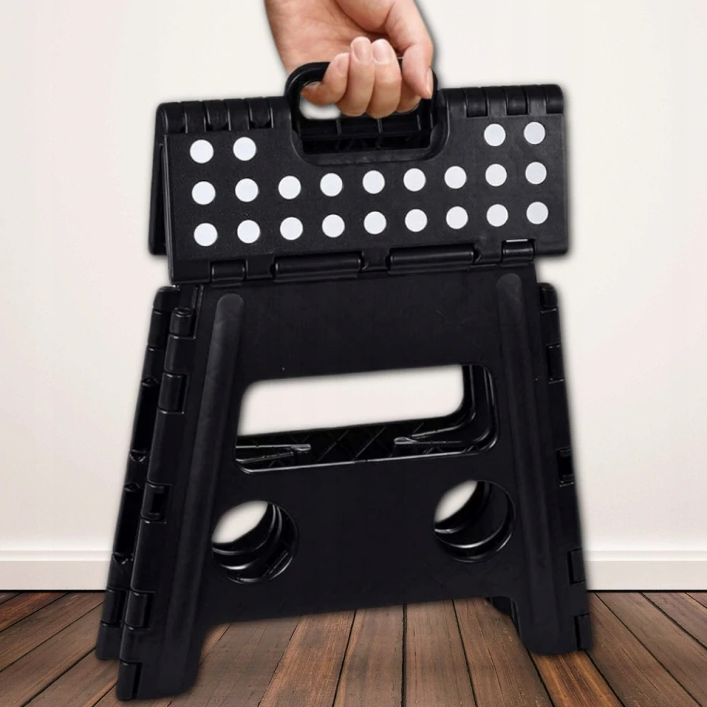 Taburet skládací schůdek stolička pevná židle 40 cm