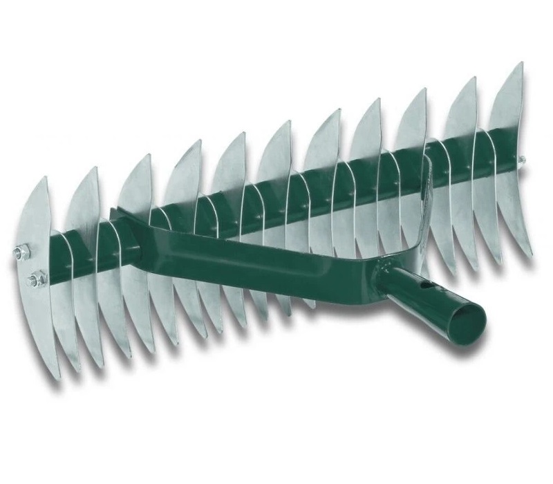 Kultivátor ruční provzdušňovač trávníku vertikutátor zahradní aerator