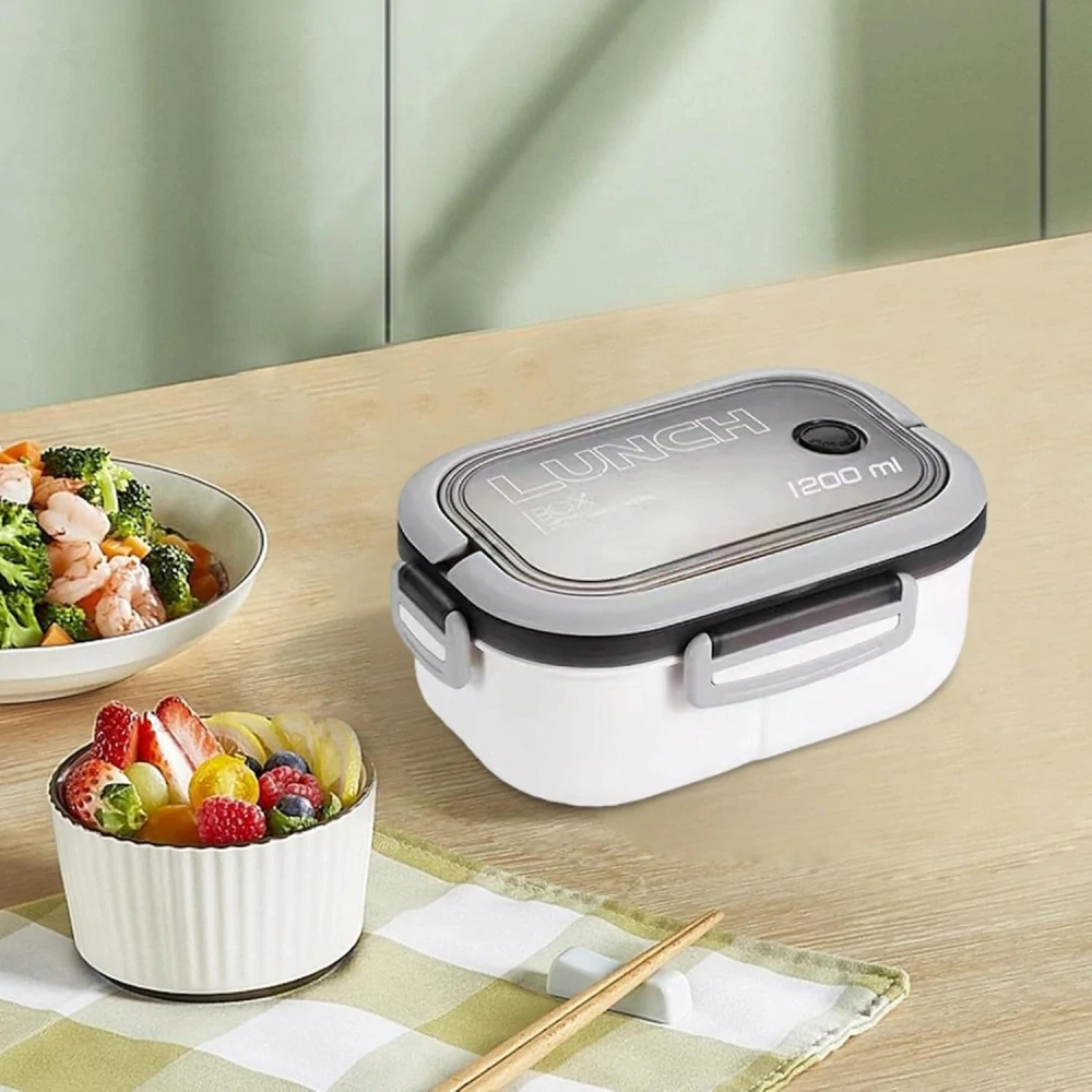 Nosič na jídlo s přihrádkami obědový svačinový box 1200 ml