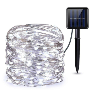 Solární vánoční osvětlení drat 200 LED