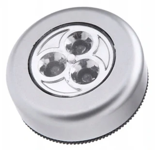 Bodová samolepící svítilna 3 led lampa lampička