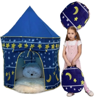 Dětský stan iglú děti zahradní domek stanek palác modry