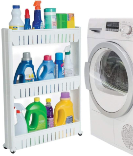 Modulární skříňka do koupelny na kolečkách