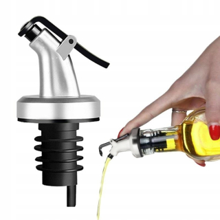 Nerezova nálevka na lahev s uzávěrem výlevka na víno