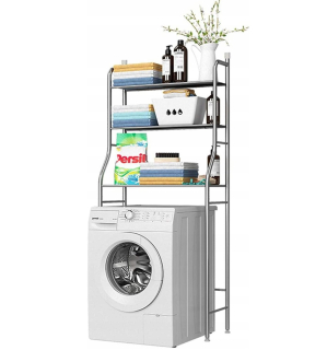 Koupelnová polička nad pračkou nebo WC kovová