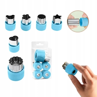 Formy na zdobení dortů vykrajovátka na ovoce cukroví 6 ks