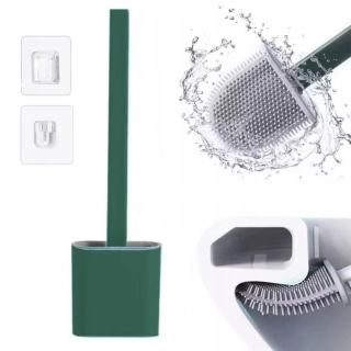 Silikonový kartáč na WC flexibilní antibakteriální štětka
