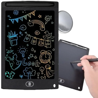 Dětská mazací tabulka 12″ na psaní a kreslení, velká grafická LCD kreslicí tabulka