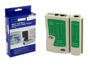 Tester zkoušečka kabelů rj45/rj12/rj11